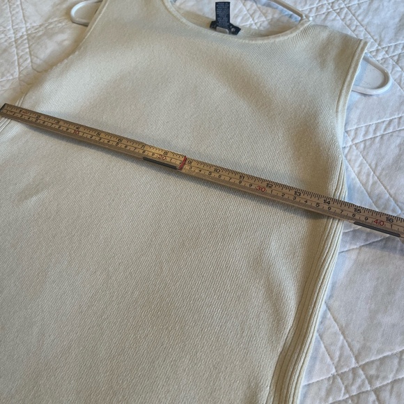 Y2K Gap sleeveless sweater women's Medium. Spring 2000 100% Cotton Made in Hong - Picture 9 of 9